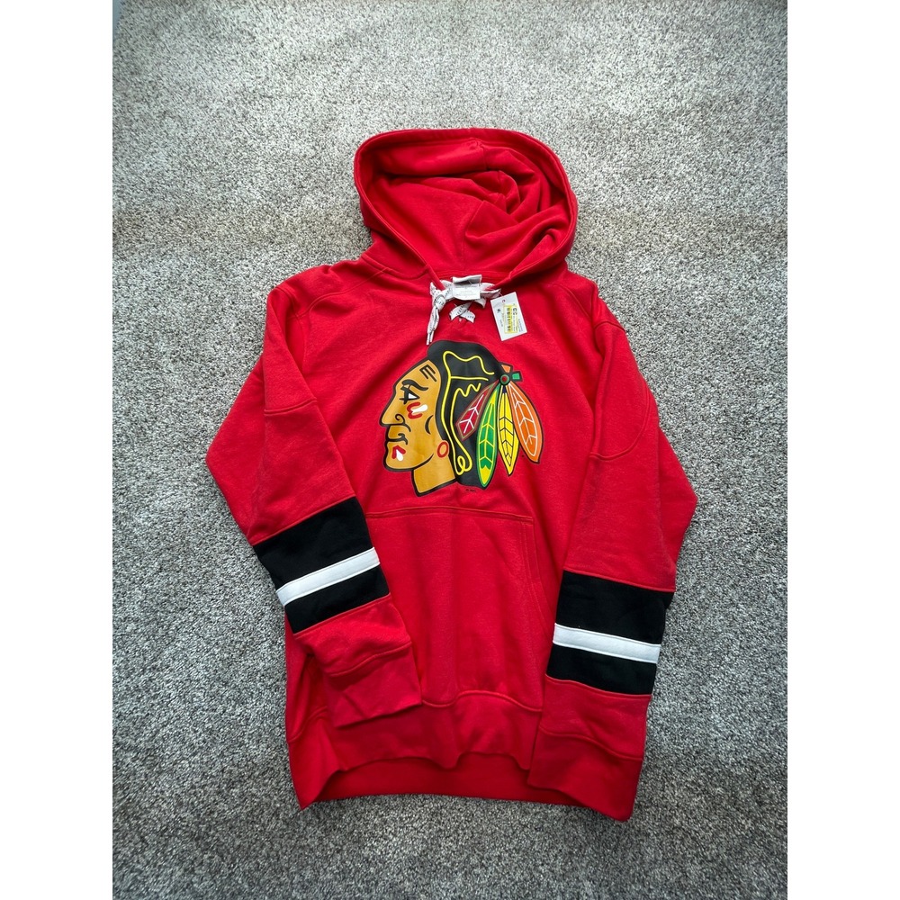 NHL Chicago Blackhawks Hoodie S Red NEW NHL Licensed Product